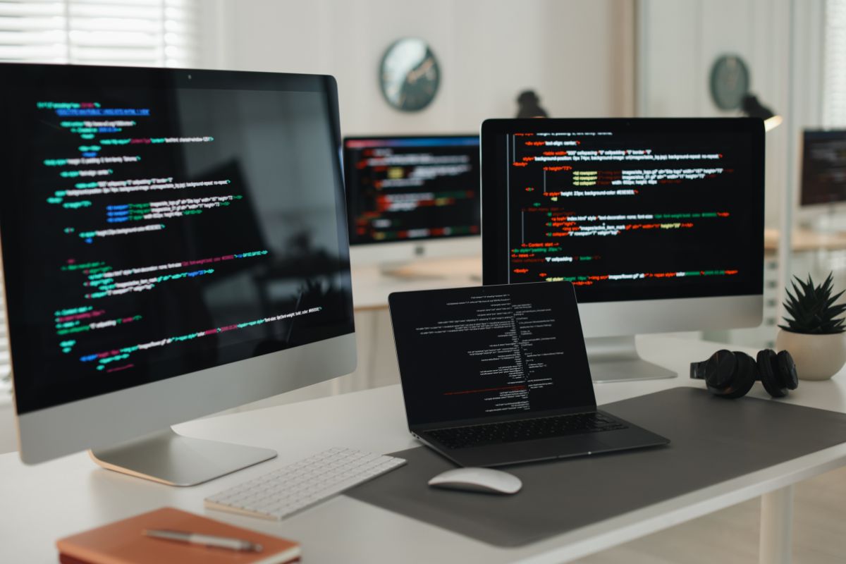 After-hours IT support workspace